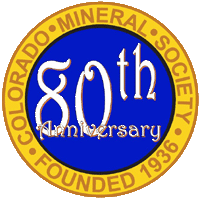 Colorado Mineral Society Patch