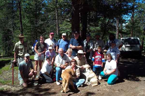 CMS 2001 Field Trip to Crystal Peak